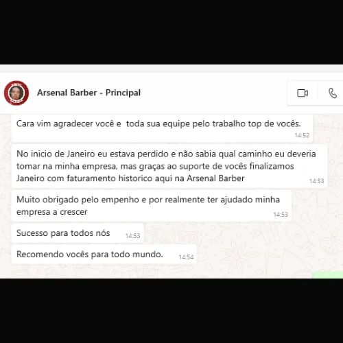 Empreendedor relata aumento no faturamento e crescimento após investimento em marketing digital.